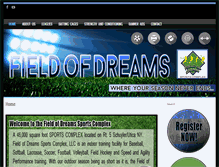 Tablet Screenshot of fodsports.com